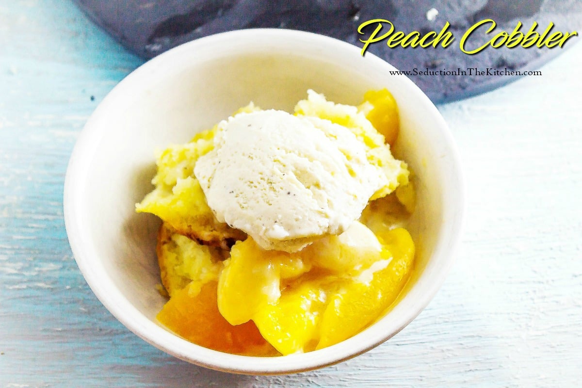 Peach And Strawberry Cobbler Recipe - Disney Recipes