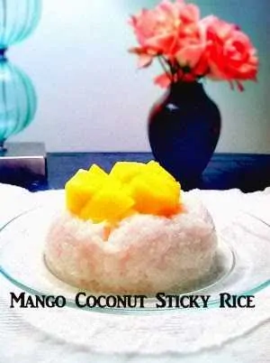 Mango Coconut Sticky Rice