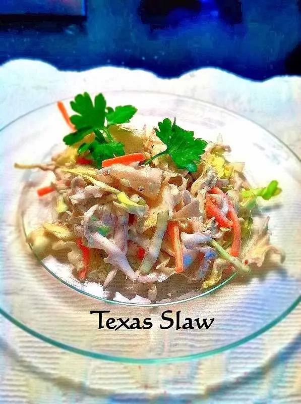 Texas Slaw {Irresistibly Famous From Cattlemen's Steakhouse} old texas slaw photo
