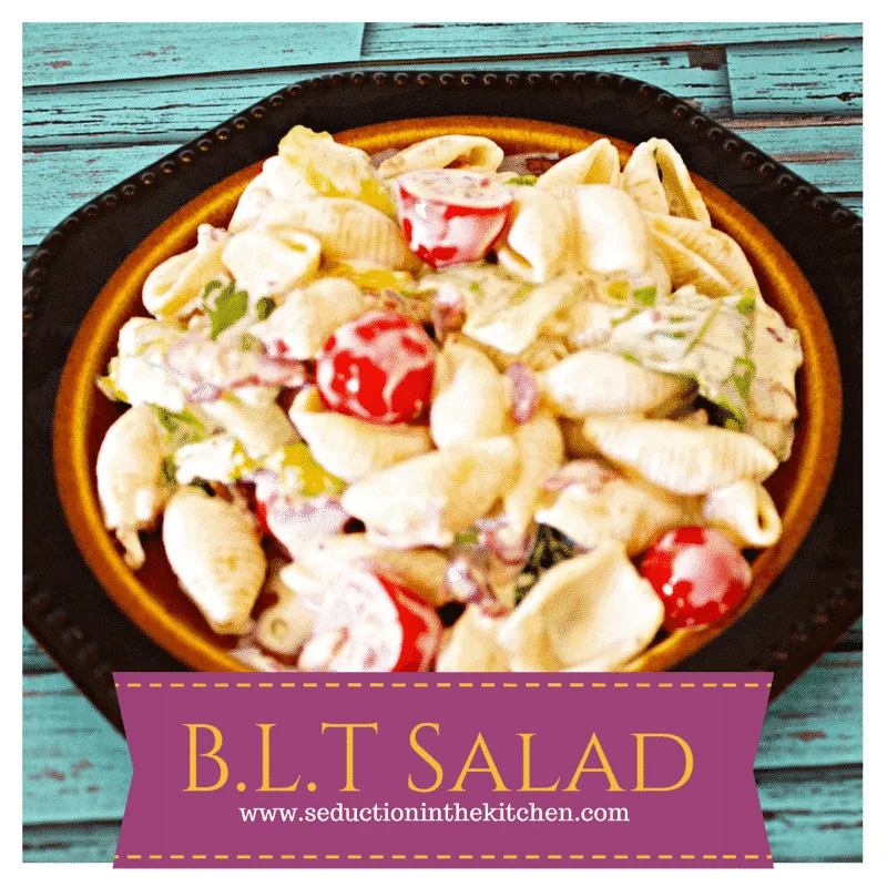 B.L.T Salad Seduction in the kitchen