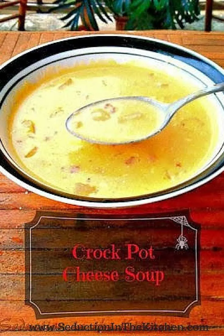 Crock Pot Cheese Soup | Seduction in the Kitchen