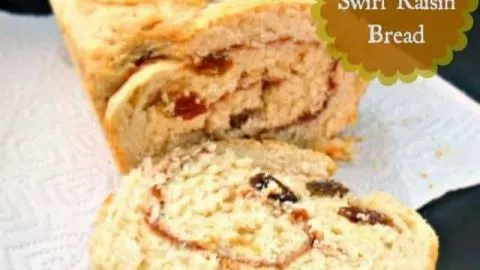 Cinnamon Swirl Raisin Bread bloggerimage