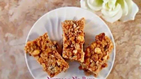 Nutella No Bake Granola Bars bloggerimage