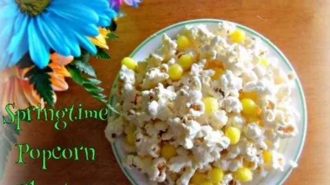 Springtime Popcorn Clusters photo