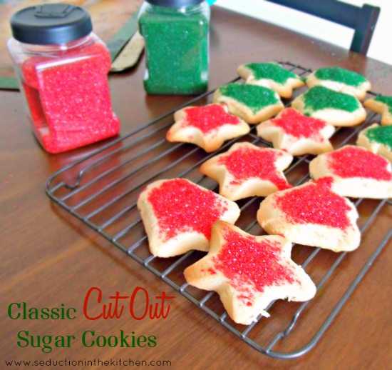 Classic Cut Out Sugar Cookies Seduction in The Kitchen