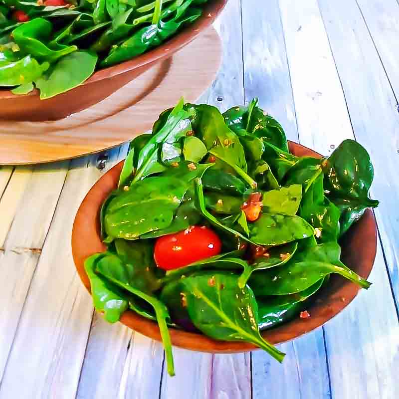 Spinach-Salad-With-Bacon