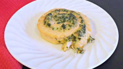 how to cook salmon pinwheels stuffed with spinach and feta