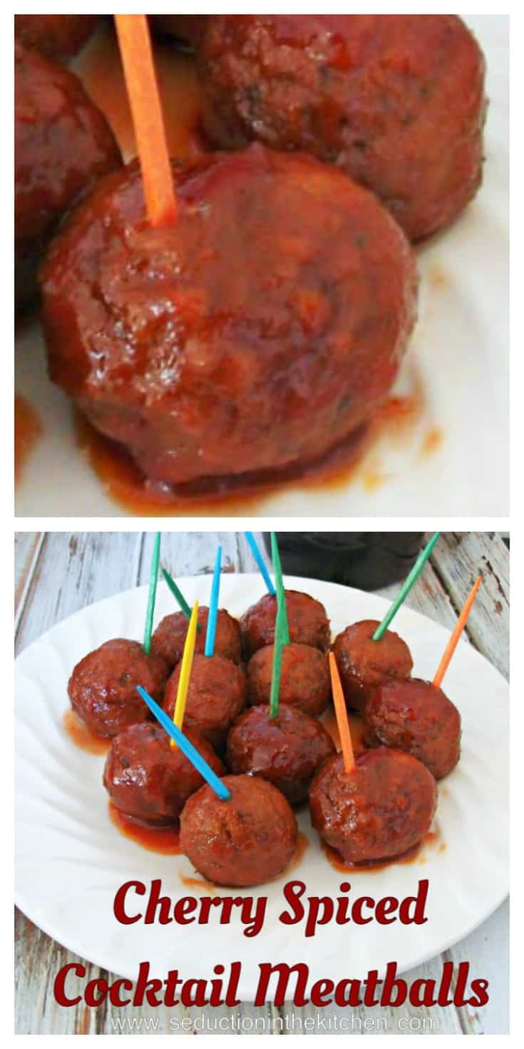 Cherry Spiced Meatballs