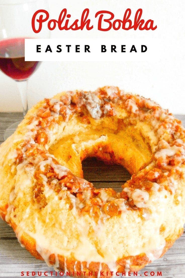 Polish Bobka Easter Bread Long PIn