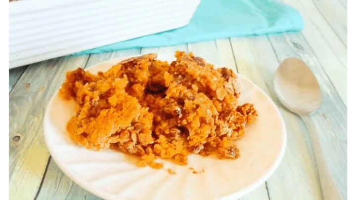 Peanut Butter Baked Oatmeal PeanutButterBakedOatmealSeductionintheKitchen