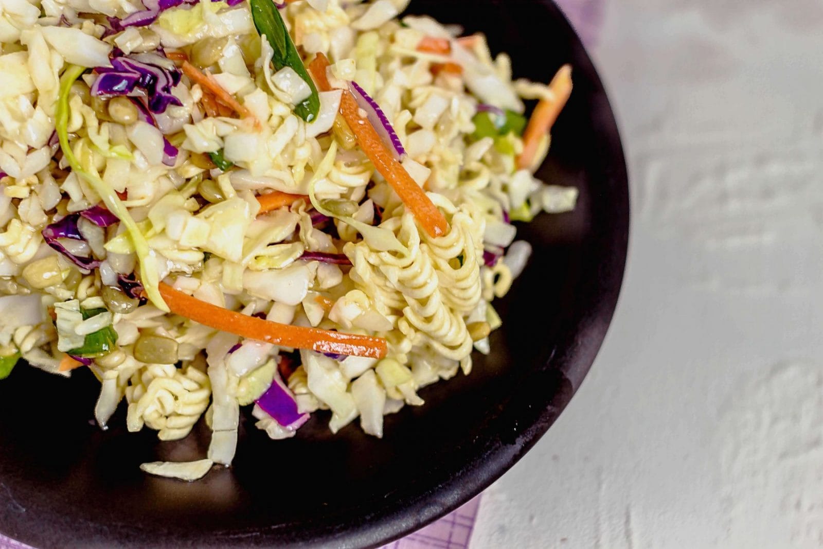 Ramen Noodle Cole Slaw