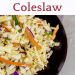 Chinese coleslaw pin