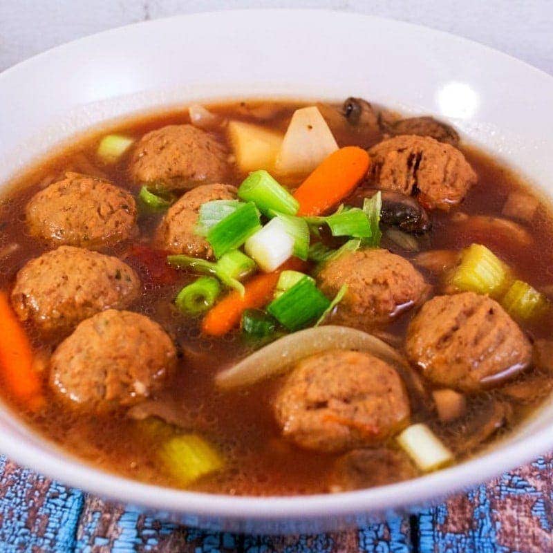 Slow Cooker Meatball Stew