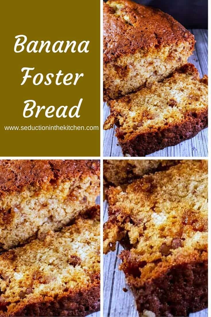 Banana Foster Bread is caramel and rum are added to banana bread to create the yummy Banana Foster Bread. 