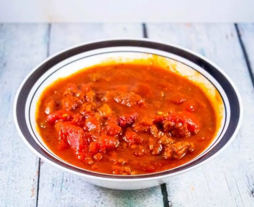 Close up of Chili