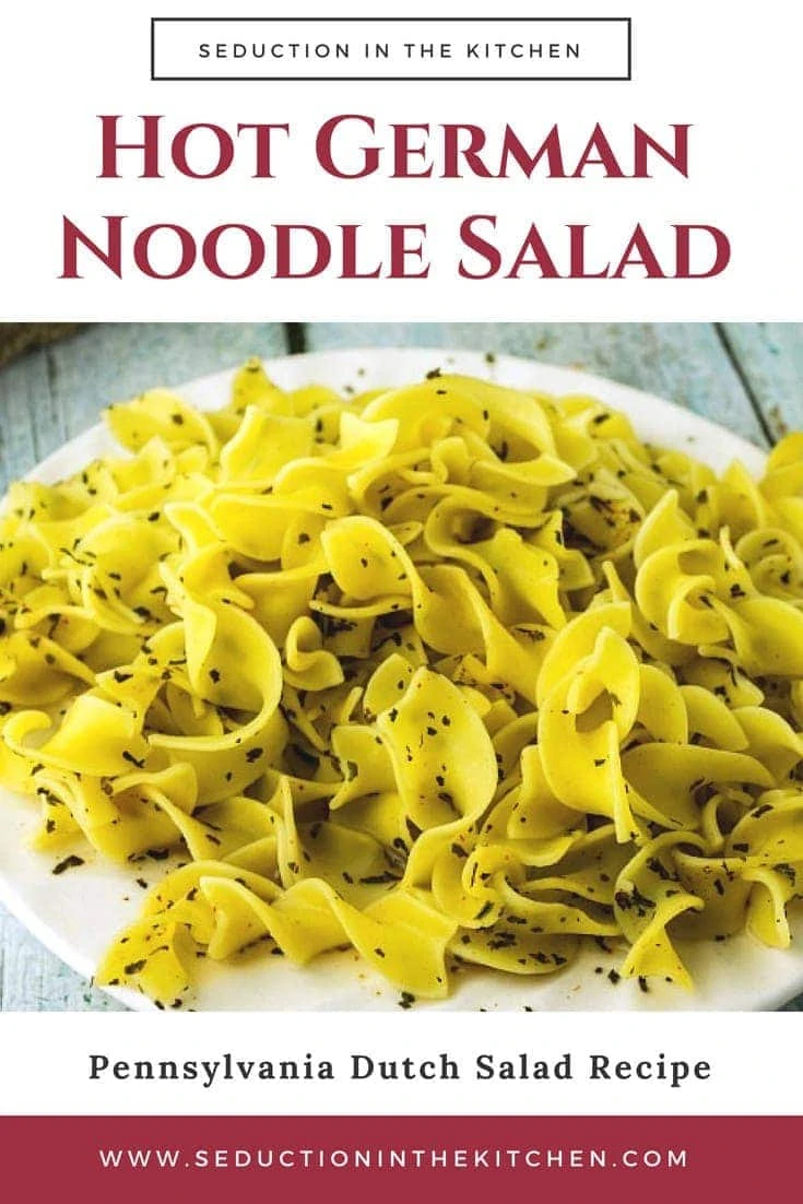 Hot German Noodle Salad pin