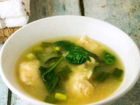 Chicken Wonton Soup Healthy Takeout Soup Recipe