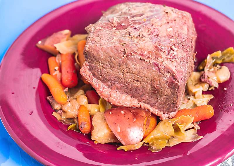 corned beef and cabbage crock pot recipe