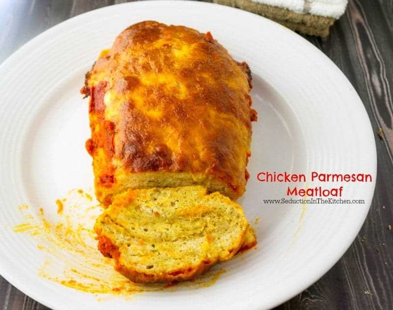 Chicken Parmesan meets meatloaf is what this recipe is all about. A simple recipe that will quickly become a family favorite.