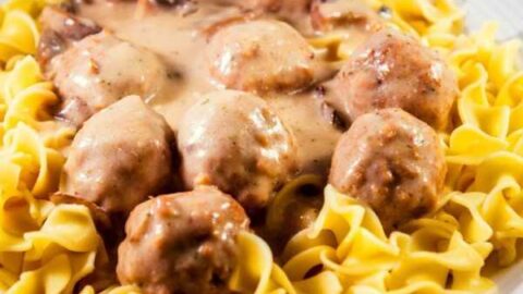 SlowCookerMeatballRanchStroganoff