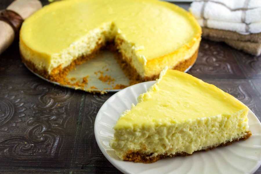 New York Style Cheesecake is a creamy sinfully delicious cheesecake that will give your mouth pure pleasure with each bite. 