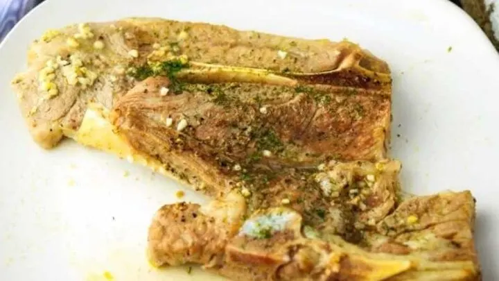 Pan Seared Rosemary Veal Chop {Romantic Dinner Recipe} Pan Seared Rosemary Veal Chop