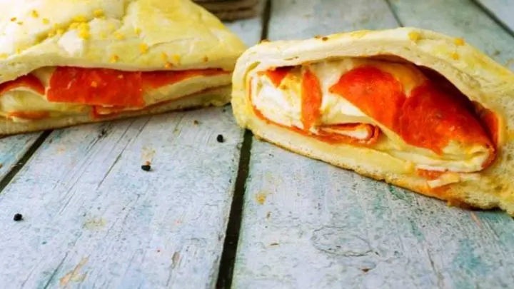 Pepperoni Bread {Made With Frozen Bread Dough} Pepperoni Bread