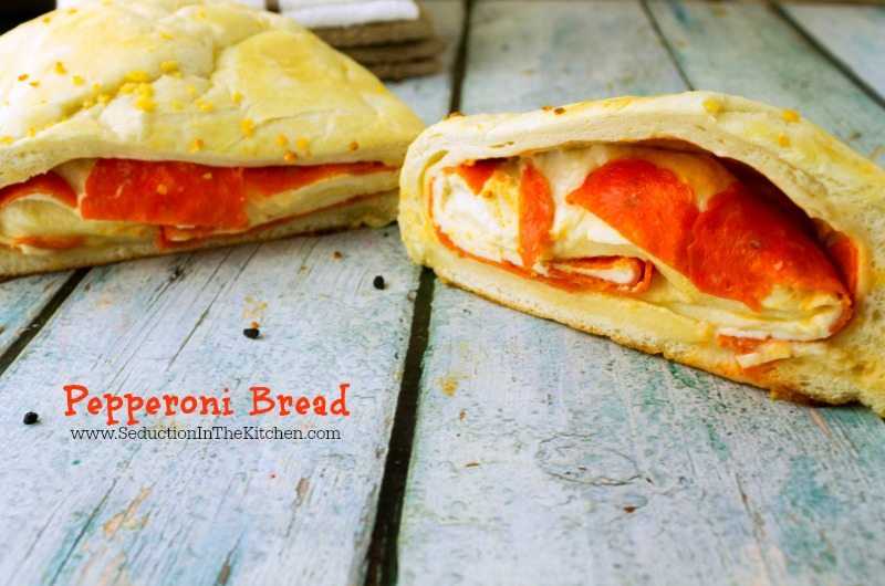 Pepperoni Bread from Seduction in the Kitchen