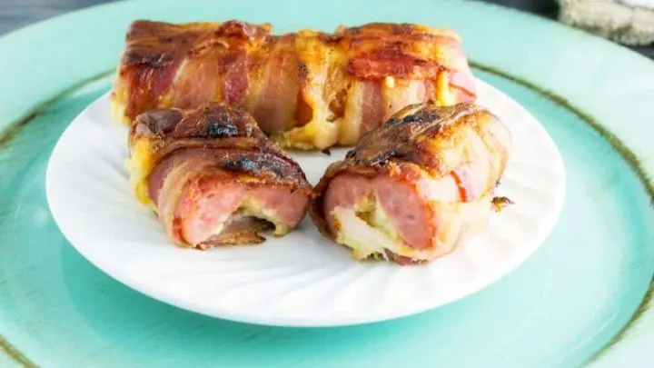 Kielbasa Bacon Bombs {Easy Bacon Bomb Recipe} Keilbassa Bombs