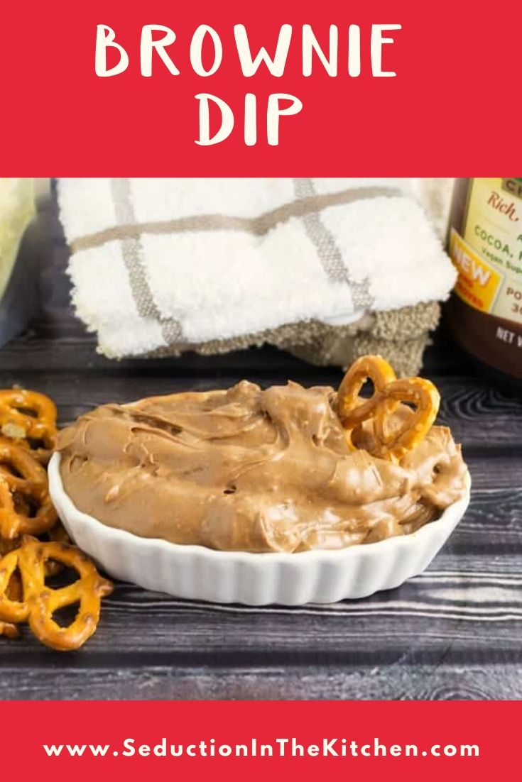 Brownie Dip title