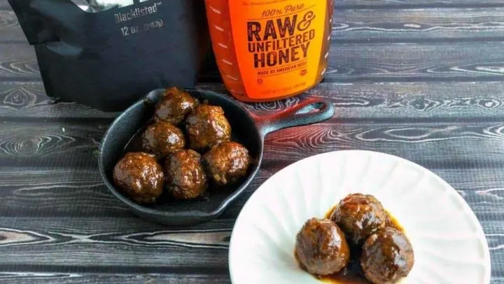 Chocolate Coffee BBQ Meatballs