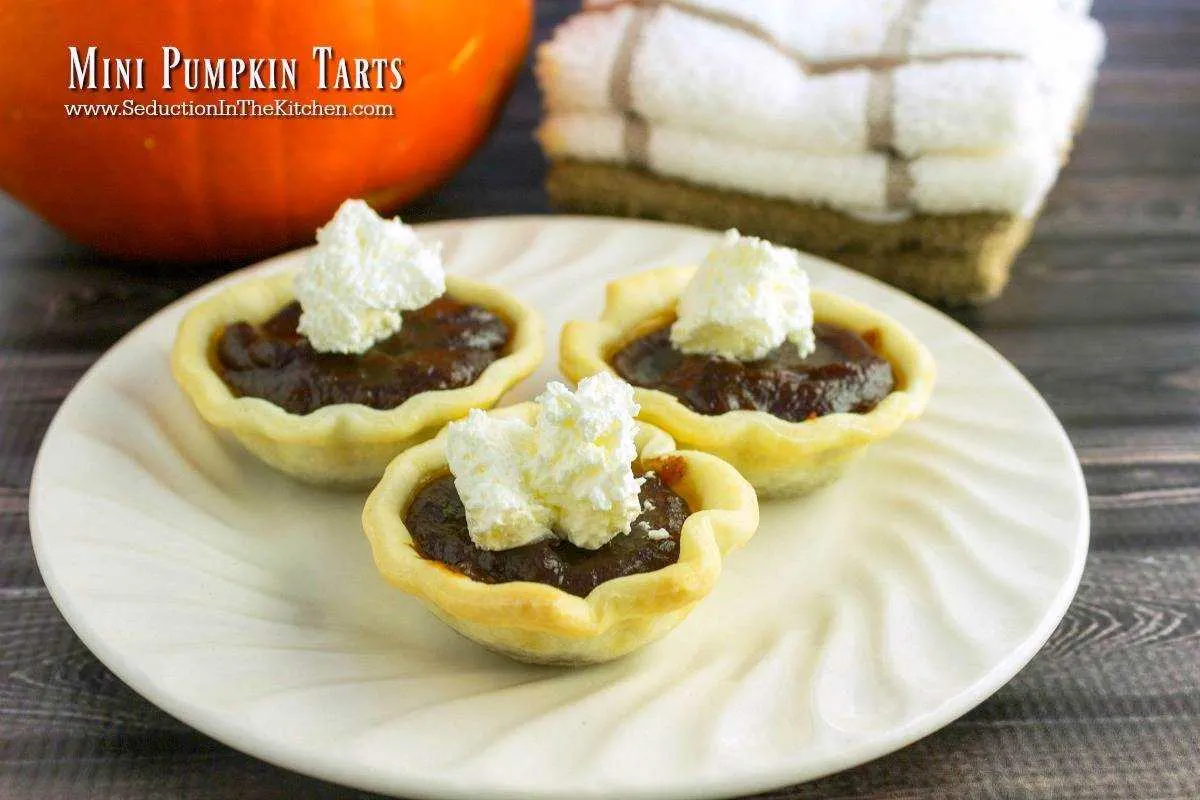 Mini Pumpkin Tarts Mini Pumpkin Tarts