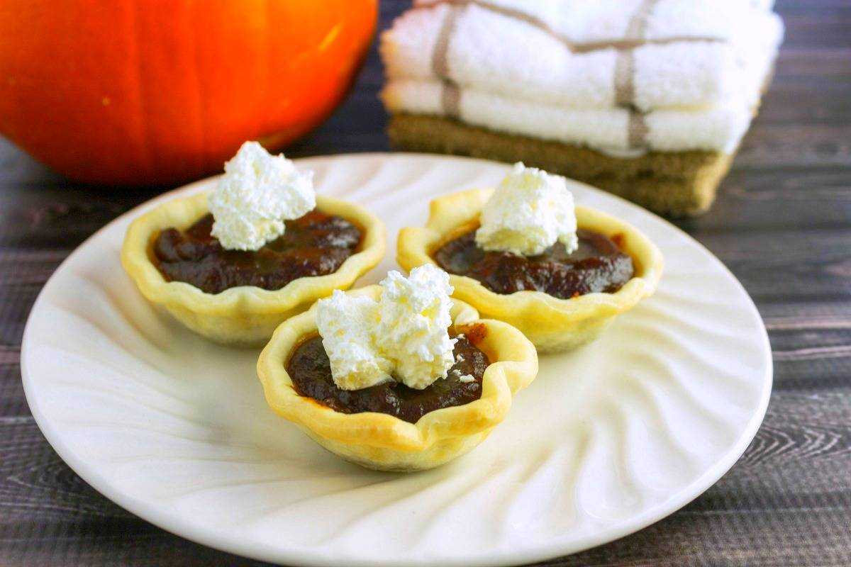 Mini Pumpkin Tarts