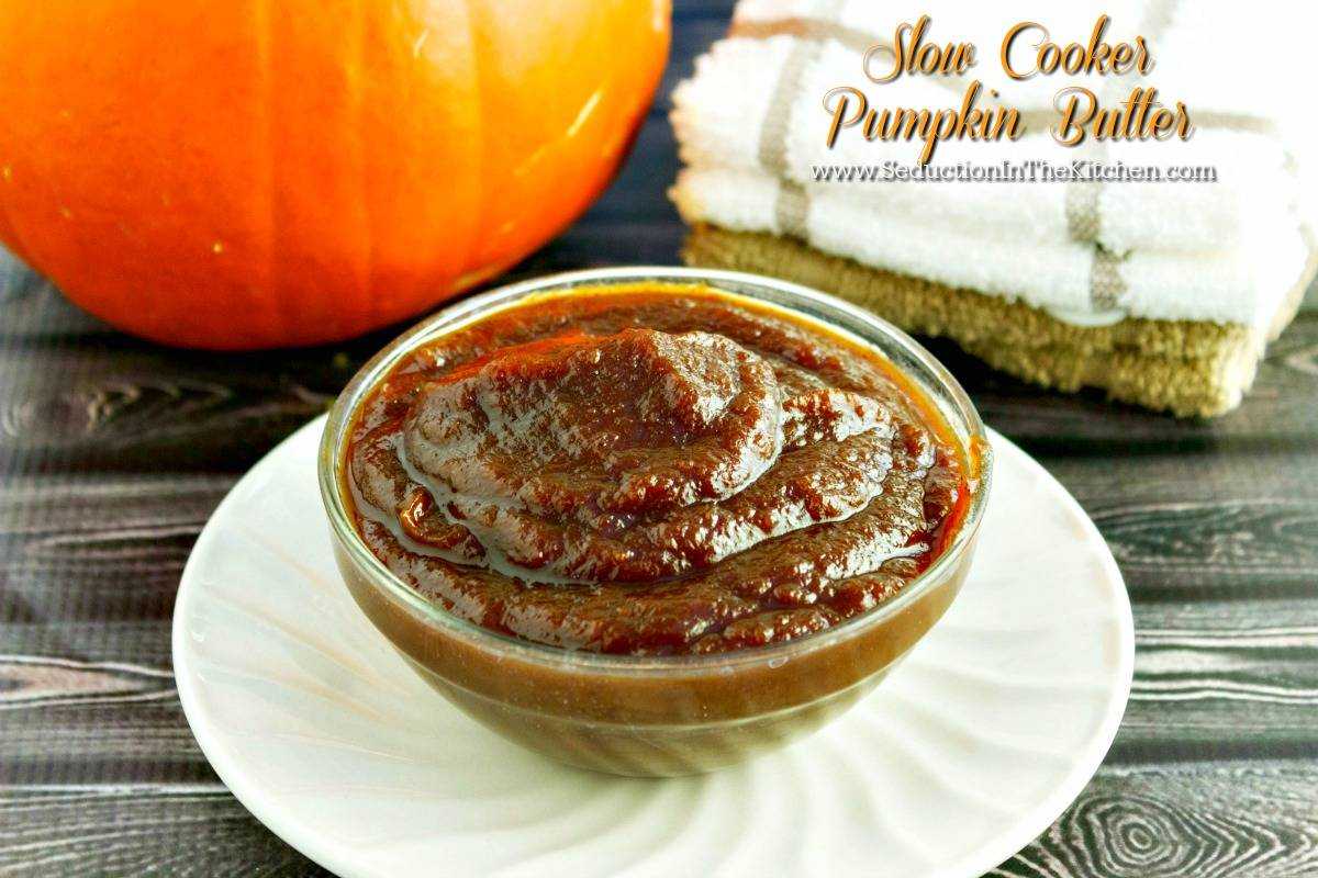 Slow Cooker Pumpkin Butter