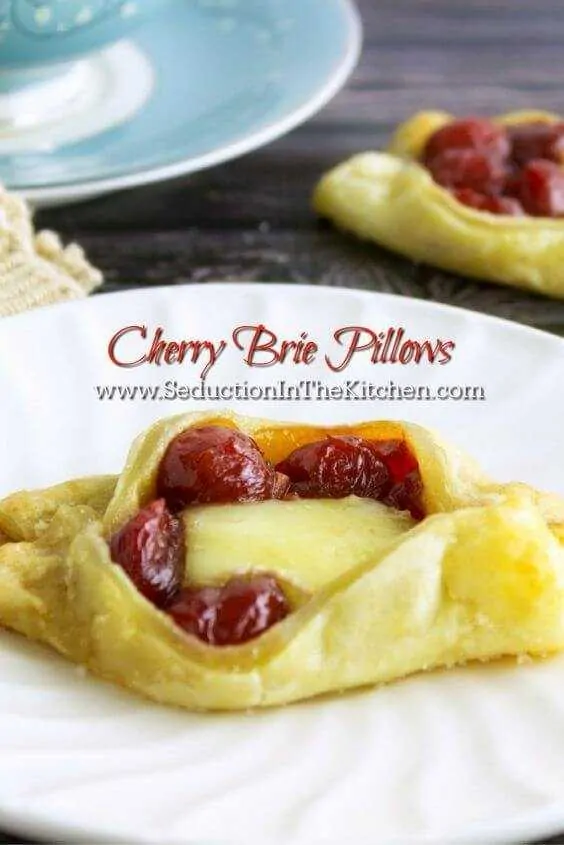 Cherry Brie Pillows Text