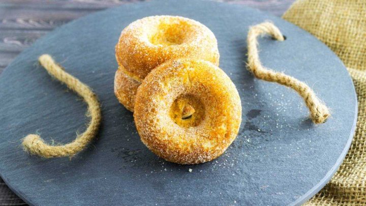 Apple Cider Cake Mix Donuts