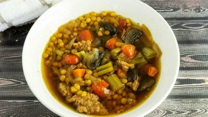 Italian Sausage Lentil Soup