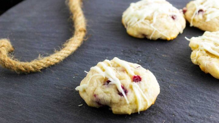 Lemon Pomegranate Cookies