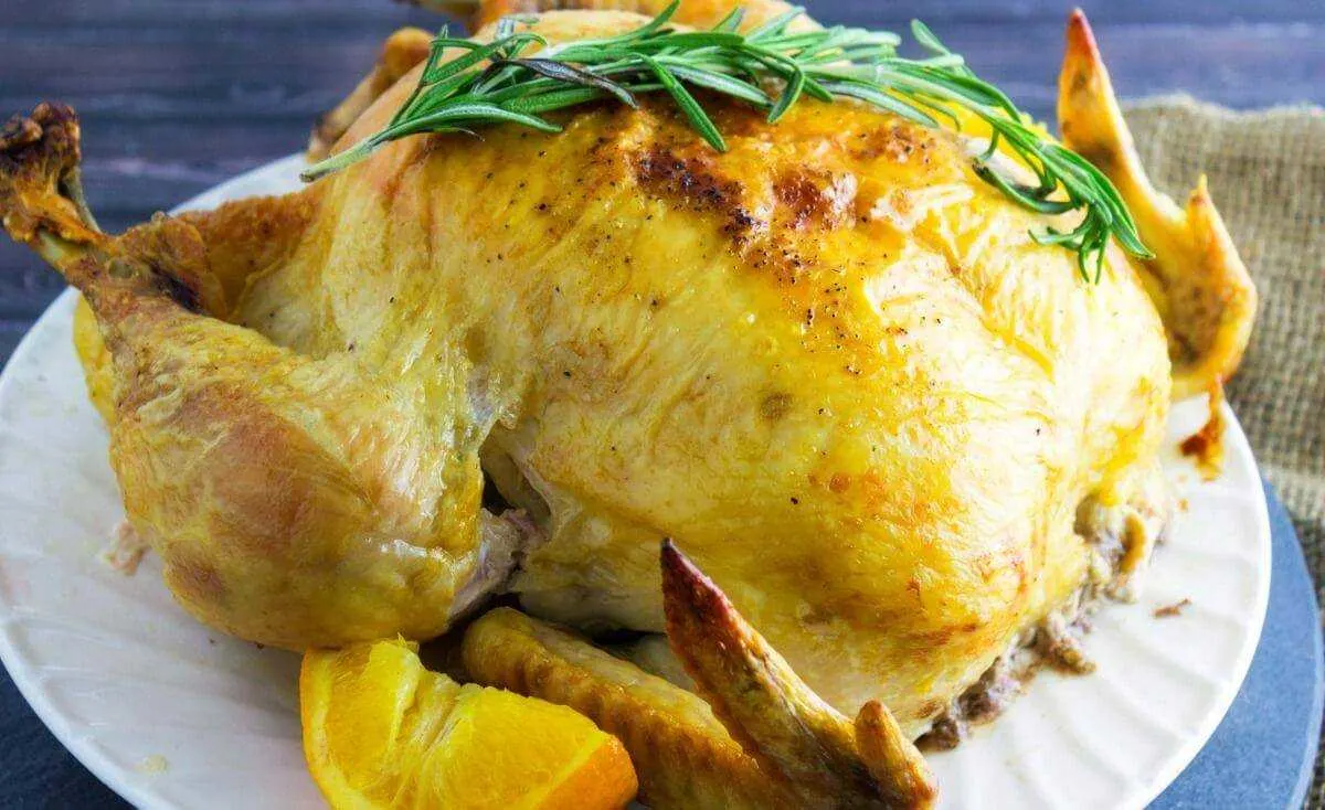 Rosemary Citrus Roast Chicken is bursting with the flavors of lemon, orange, and rosemary. Then slow roasted to become a nice juicy chicken you will love to serve up for your family. A recipe from Seduction in the Kitchen.