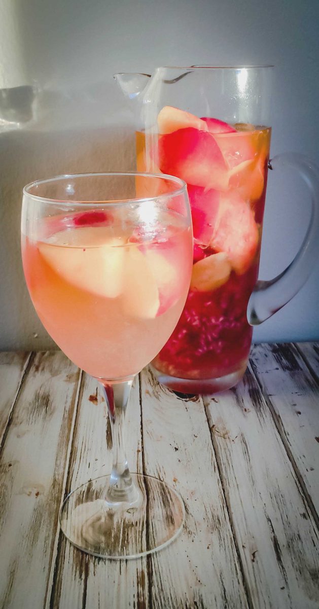 Raspberry Nectarine Sangria 1