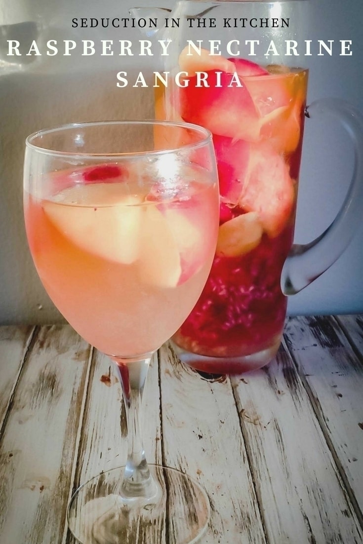 Raspberry Nectarine Sangria