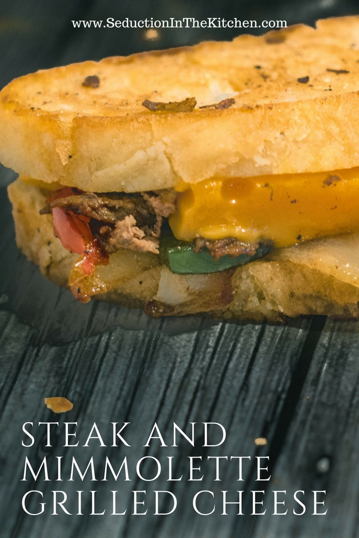 Steak and Mimmolette Grilled Cheese