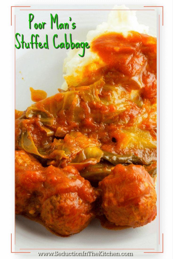 Poor Man's Stuffed Cabbage from Seduction in the Kitchen