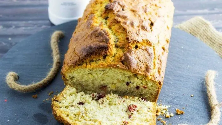 Rosemary Cherry Olive Oil Bread {No Yeast Bread} RosemaryCherryOliveOilBread