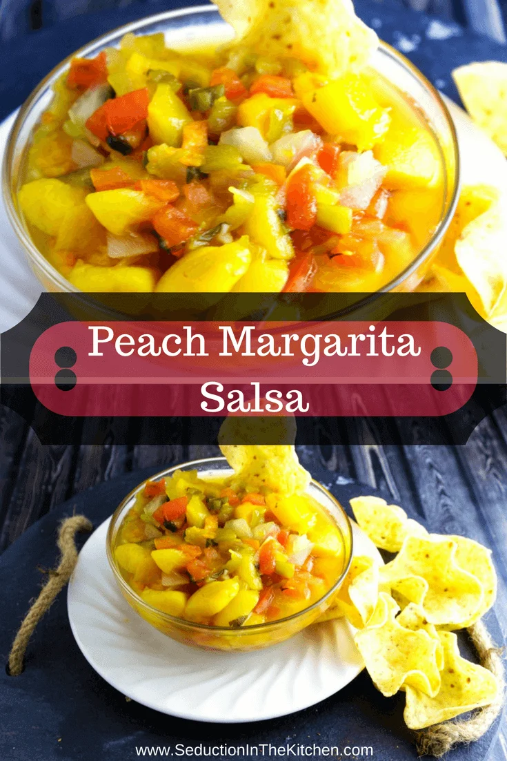 Peach Margarita Salsa