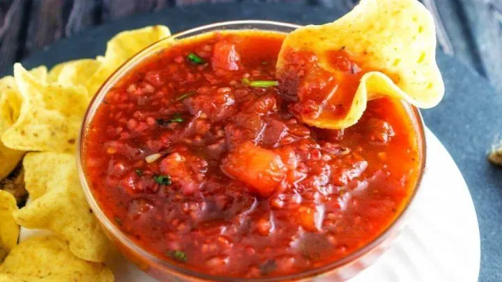 Raspberry Salsa {Hot and Sweet Homemade Salsa Recipe} RaspberrySalsa