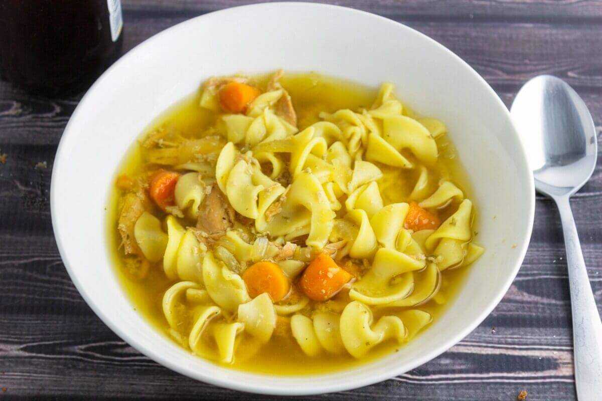 Slow Cooker Chicken Noodle Soup is a good way to make good, old fashion chicken noodle soup. The slow cooker brings out the chicken flavor in the soup, that it is perfect for fixing it and forgetting it. 
