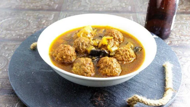 Poorman's Meatball Soup Made In A Slow Cooker Recipe Meatballsoup