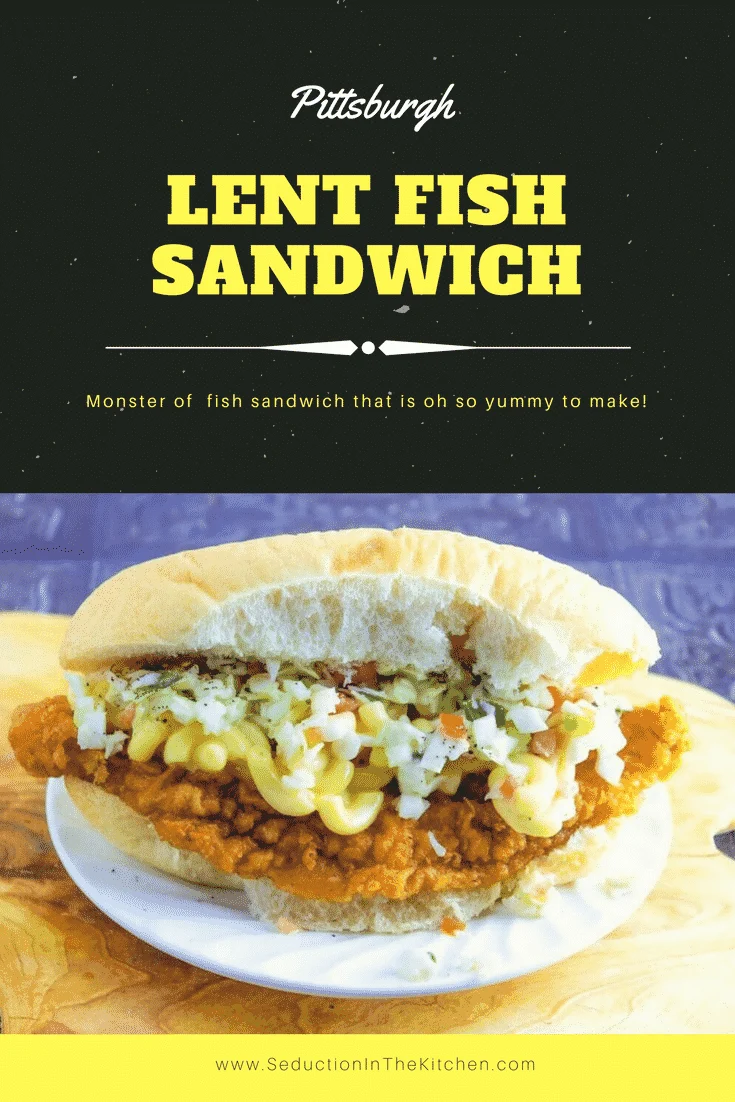 Pittsburgh lent sandwich long pin