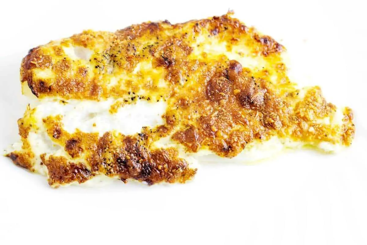 Dill Parmesan Crusted Orange Roughy is an easy dish to make. It adds a nice dill flavor to this delicate fish. It is the perfect meal to make for a romantic dinner.